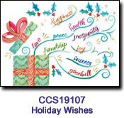 Holiday Wishes Charity Select Holiday Card